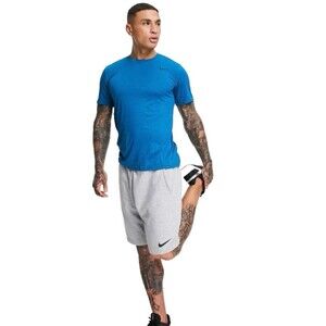 Nike Dri Fit Men’s M Blue Dri-Fit Training T-Shirt Short Sleeve